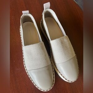 Via Spiga Luxury Women’s Stretch Leather Slip on NoTie Sneaker